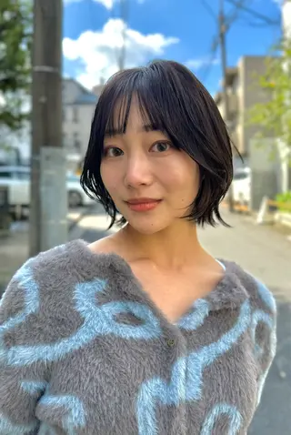 ショート 似合わせボブ/ 大人ボブ🩵しおのヘアスタイル