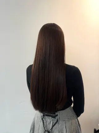 ロング 透明感カラー🫧 🍒久留米美容室のヘアスタイル