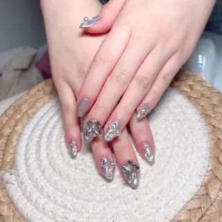 ネイル M🌷nail 長さだし専門店のネイルデザイン