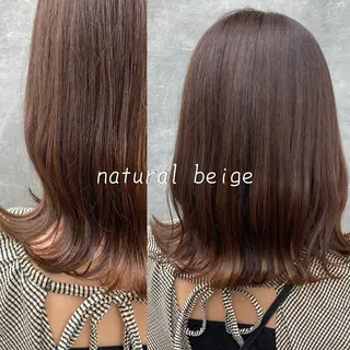 ミディアム 片柳 美友季のヘアスタイル