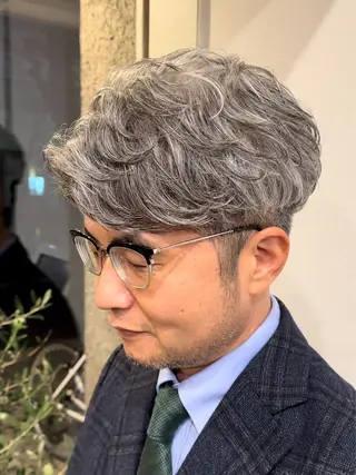 パーマ メンズ 【メンズ専用サロン】 💈小林遥希💈のヘアスタイル