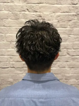 パーマ メンズ Graceful BarBer platinum所属・無料メンズカット💈 遠山泰輝のヘアスタイル