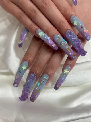 ロング Ashliy大宮♡ アシュリーのネイルデザイン