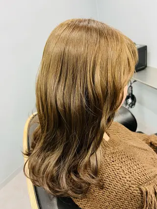 ロング カラー 池袋メンズパーマ フェード純平のヘアスタイル