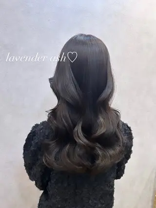 ロング カラー ヘアアレンジ 🩷韓国ヘア/ヨシン モリ🩷Maikaのヘアスタイル