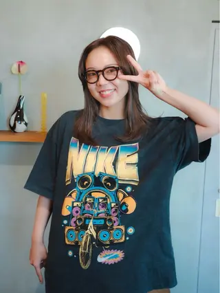 ミディアム 小野 龍樹のヘアスタイル