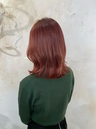 ミディアム カラー 【透明感カラー】 harunaのヘアスタイル