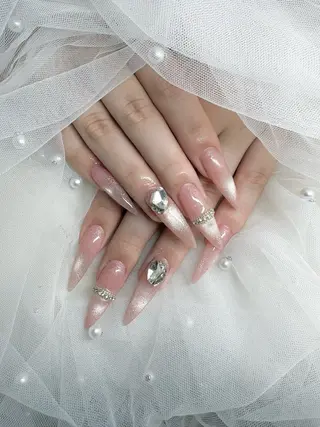 ネイル 💖長さ出し＆ 韓国ネイルaya💖のネイルデザイン