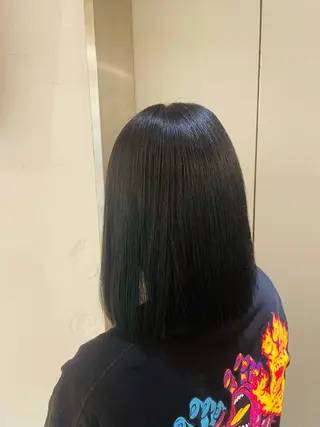 ミディアム 🇨🇳ハイトーン ワンホン🇰🇷ななのヘアスタイル