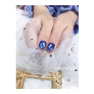 ショート ネイル 👑enen style👑のネイルデザイン