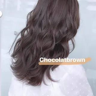 ロング カラー 川上 麻梨阿のヘアスタイル