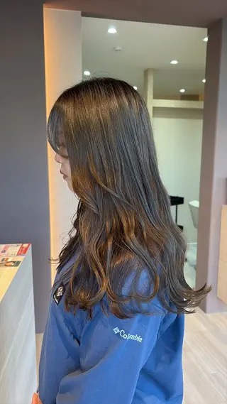 ロング カラー 岐阜/各務原 スタイリスト🎀のヘアスタイル