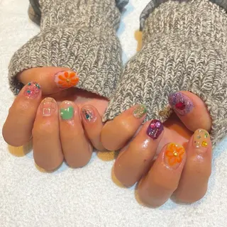 ネイル 菊池 菜月のヘアスタイル