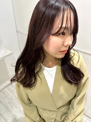 ロング カラー luau ao cahoのヘアスタイル