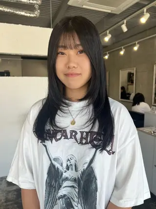 ロング eim AYUKAのヘアスタイル
