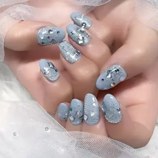 ネイル 🩵池袋heart nail🩵のネイルデザイン