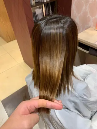 ミディアム 工藤 勇樹のヘアスタイル