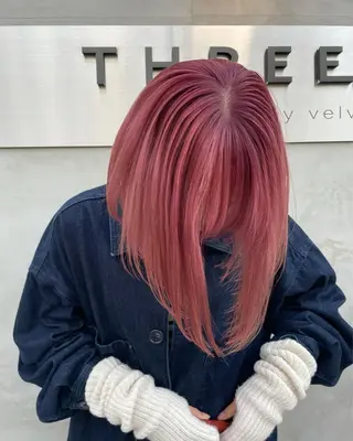 カラー toyohara momokaのヘアスタイル