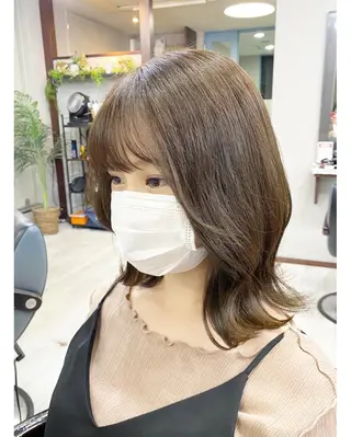 ミディアム カラー ＊横浜駅＊ 金子 誠也のヘアスタイル