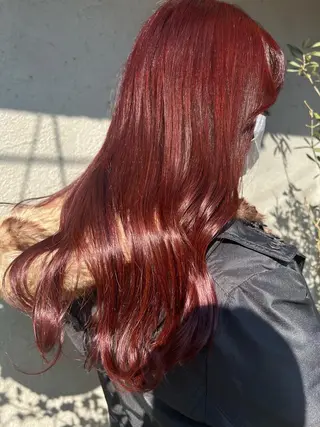 ロング カラー 目黒 彩花のヘアスタイル