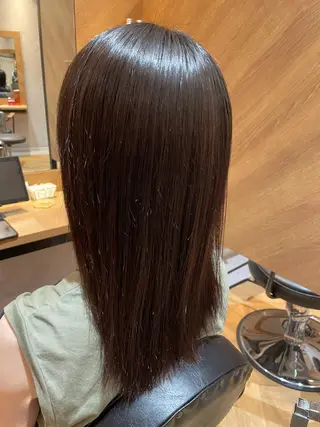 セミロング porto みなみのヘアスタイル