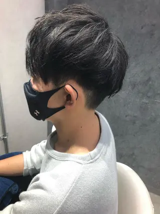 ショート メンズ Noyヨシモト ヒロトのヘアスタイル