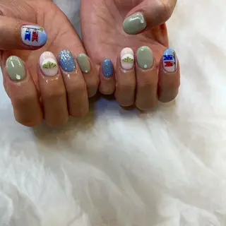 ネイル NAIL Alaia 𓇼のネイルデザイン