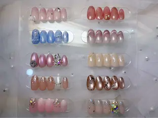 ネイル Queennail 北堀江megumiのネイルデザイン