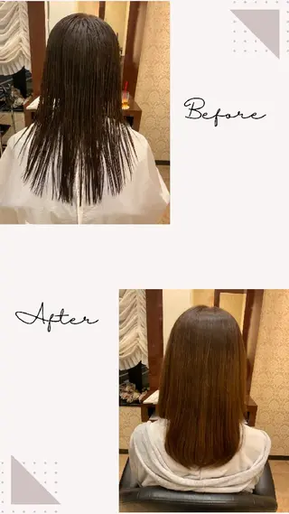 セミロング 越川 南美のヘアスタイル