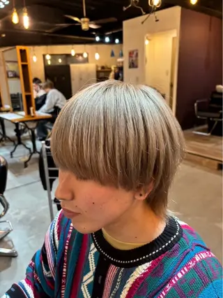 ショート 天野 大誠の眉毛・アイブロウイメージ