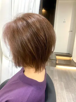 ショート カラー 先着1名様限定 カット無料のヘアスタイル