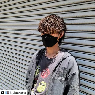 ミディアム カラー メンズ 🩷Eny terrace🩷のヘアスタイル