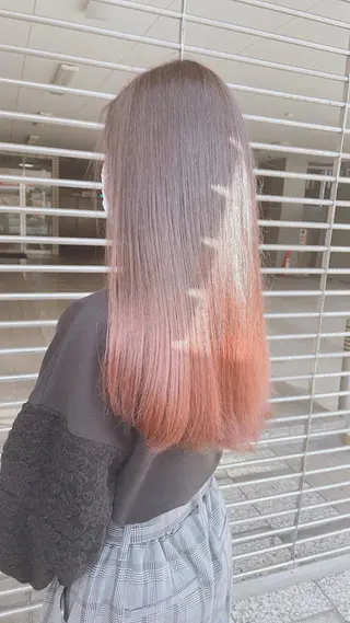 ショート カラー NINE+/代表 ブリーチ特化型サロンのヘアスタイル