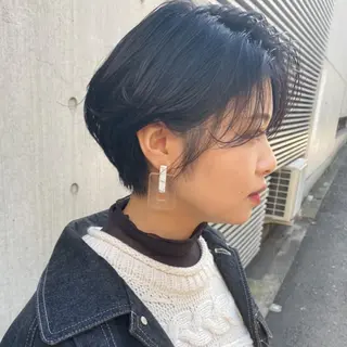 ショート カラー ヘアアレンジ 【代表】 たき〜のヘアスタイル