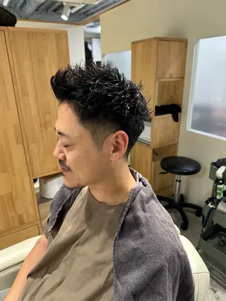 メンズ 髪質改善＆メンズ パーマ ひぐちのヘアスタイル