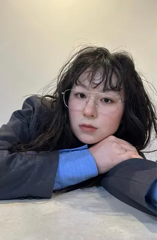 ロング 愛花/久屋大通/ 切りっぱなしボブのヘアスタイル