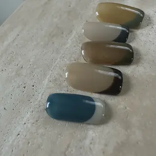 ショート カラー メンズ ネイル マツエク・マツパ アイブロウ ar. harajukuのネイルデザイン