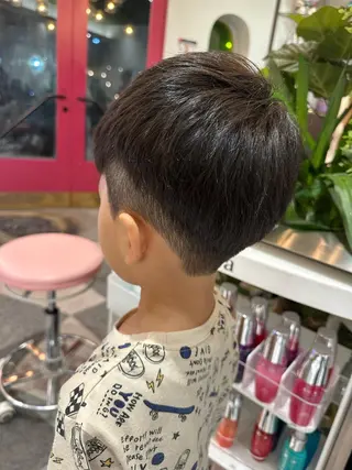 ショート キッズ 【echelle】 あむのヘアスタイル