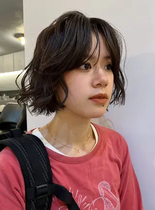 ショート カラー 三谷はるな /名古屋/本山のヘアスタイル