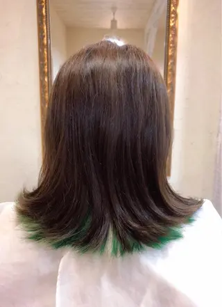 カラー 長岡 俊樹のヘアスタイル
