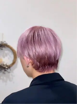 ショート カラー メンズ 松永 佑弥のヘアスタイル