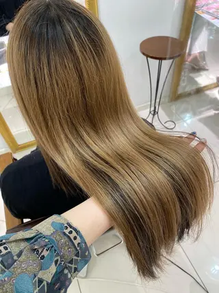 ロング 透明感カラー 古山 結季🌙🖤のヘアスタイル