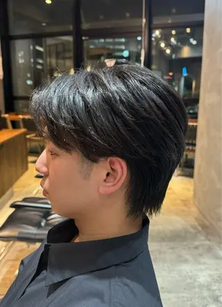 パーマ メンズ メンズ特化ニュアンス パーマ RYOのヘアスタイル