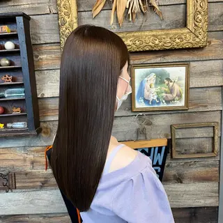 ロング 川崎 かなでのヘアスタイル