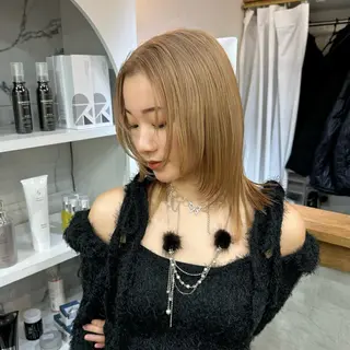 ミディアム エクステモデル募集 💗大阪梅田/川上のヘアスタイル