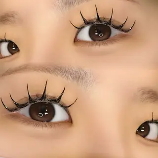 マツエク・マツパ 𝑅𝐸𝐼𝑁𝐴 𓍯のマツエク・マツパデザイン