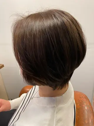 ショート カラー liL  hair サトウリョウタのヘアスタイル