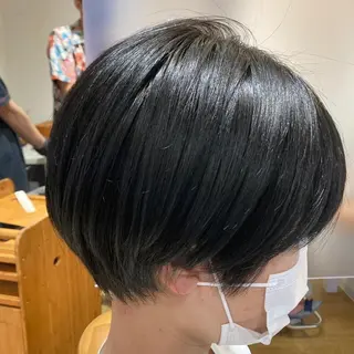 ショート 前田 加奈子のヘアスタイル