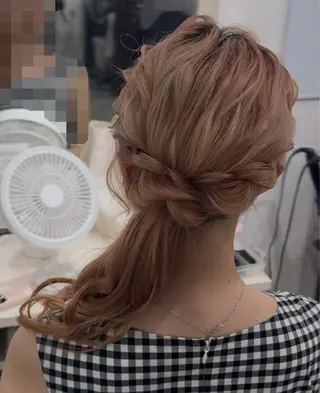 ロング 小川 芹菜のヘアスタイル