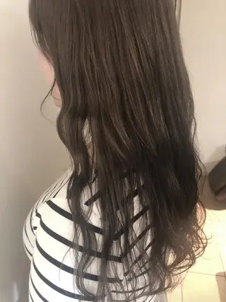 ロング カラー 韓国hair ·͜· watanabeのヘアスタイル